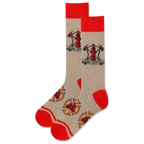 HOTSOX Men's Firefighter Crew Sock