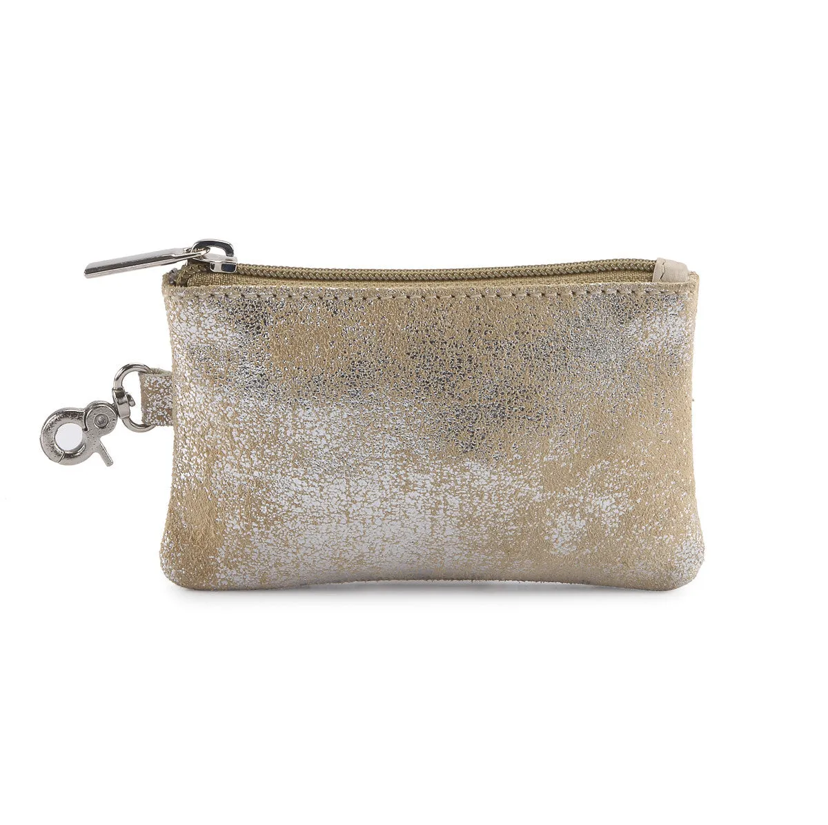 Hydestyle Metallic Rimor Coin Pouch #LW20 Beige