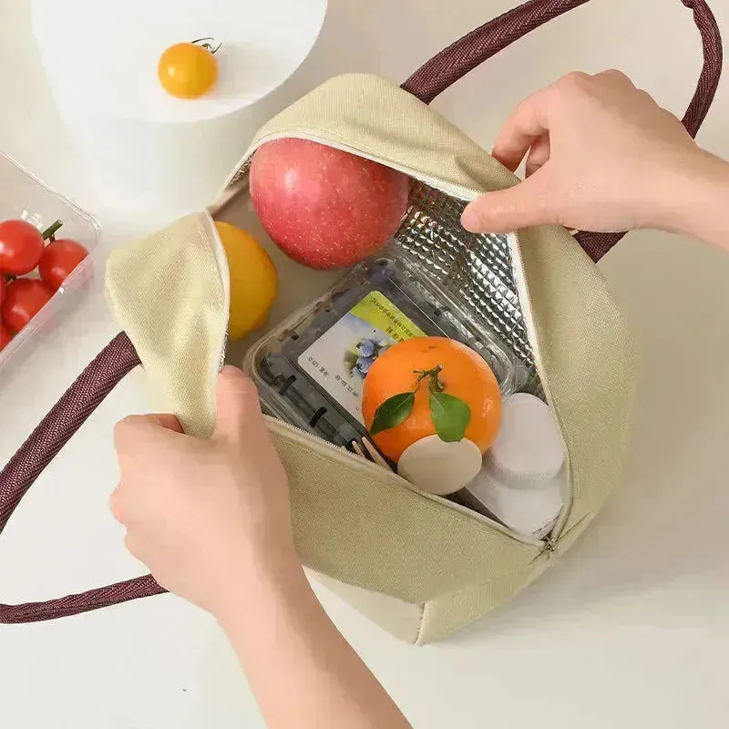 Insulated Large Capacity Portable Refrigerated Lunch Bag