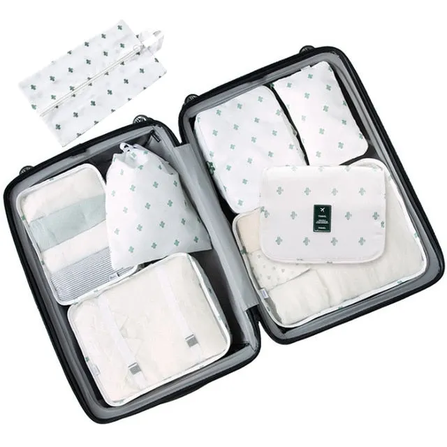 Large Travel Packing Cubes (8 pc)