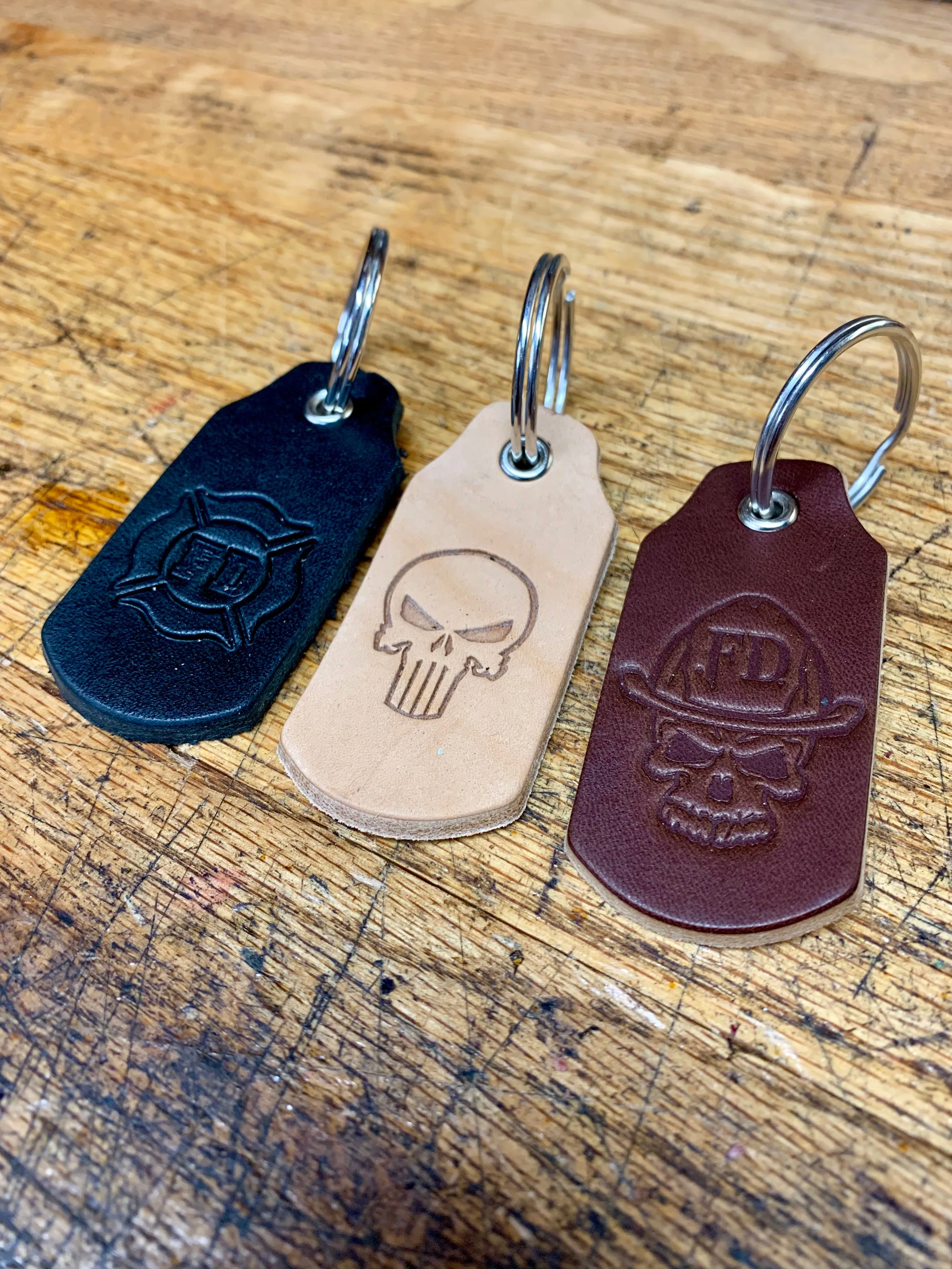 Leather Key Fob (rectangular)