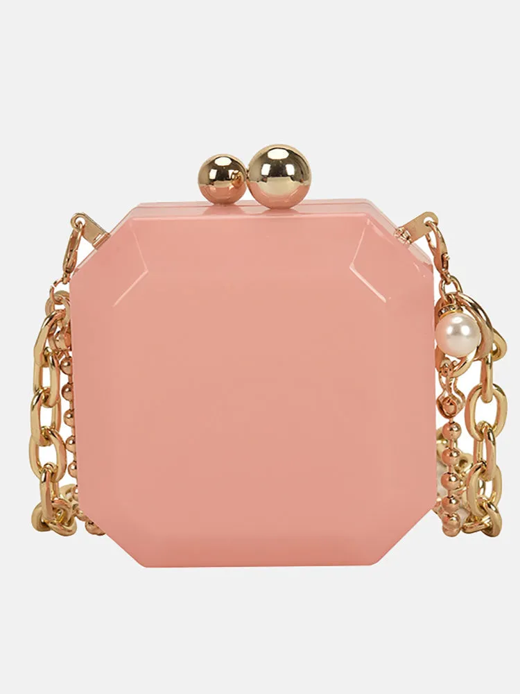 Lipstick Design Graceful Chain Novelty Bag