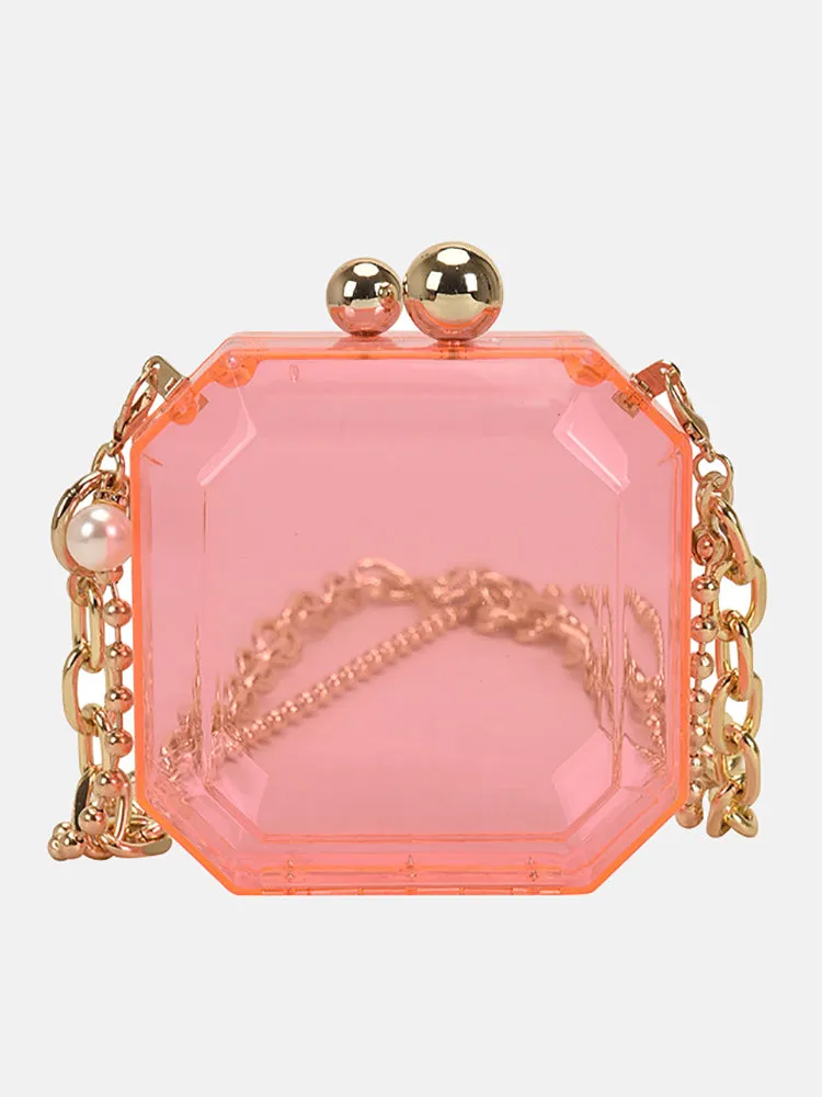 Lipstick Design Graceful Chain Novelty Bag