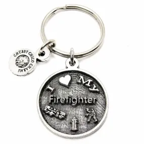 Love My Firefighter Catalog Key Chain