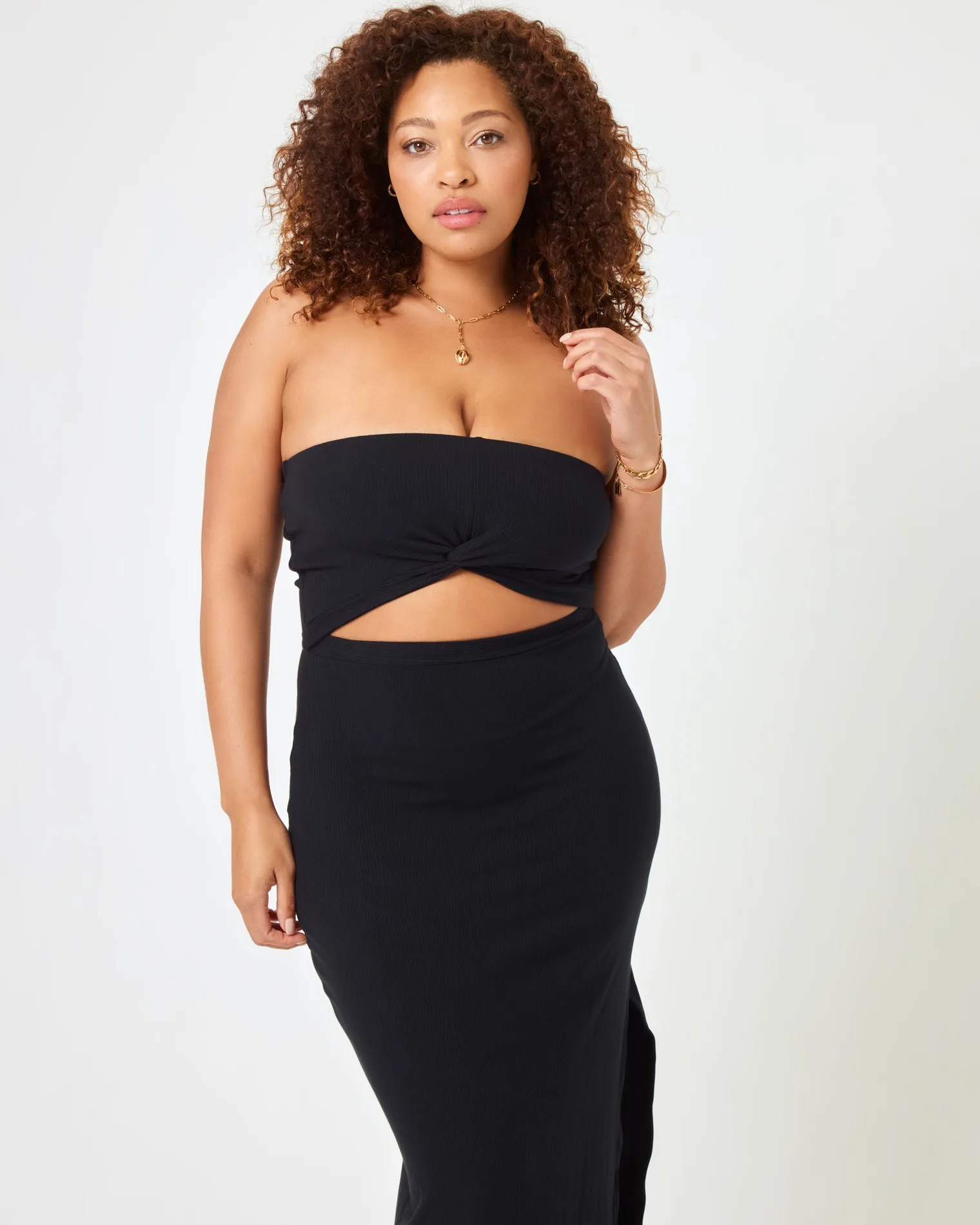 LSPACE - KIERRA DRESS BLACK