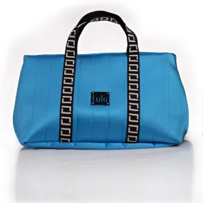 Lulu K Positano Beach Bag - Blue