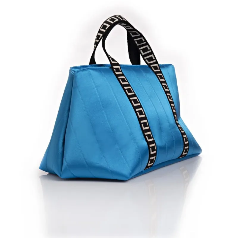 Lulu K Positano Beach Bag - Blue