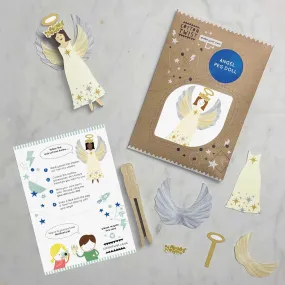 Make Your Own Angel Peg Doll Kit