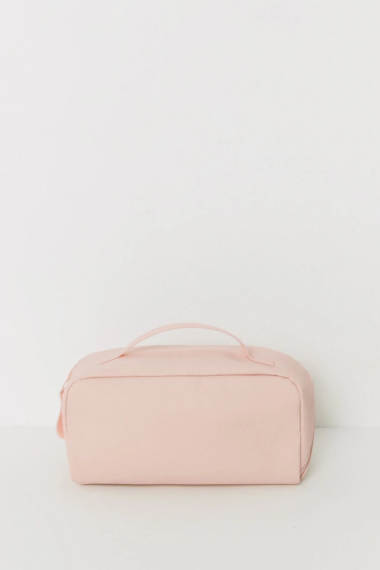 Medium pink rubber vanity case