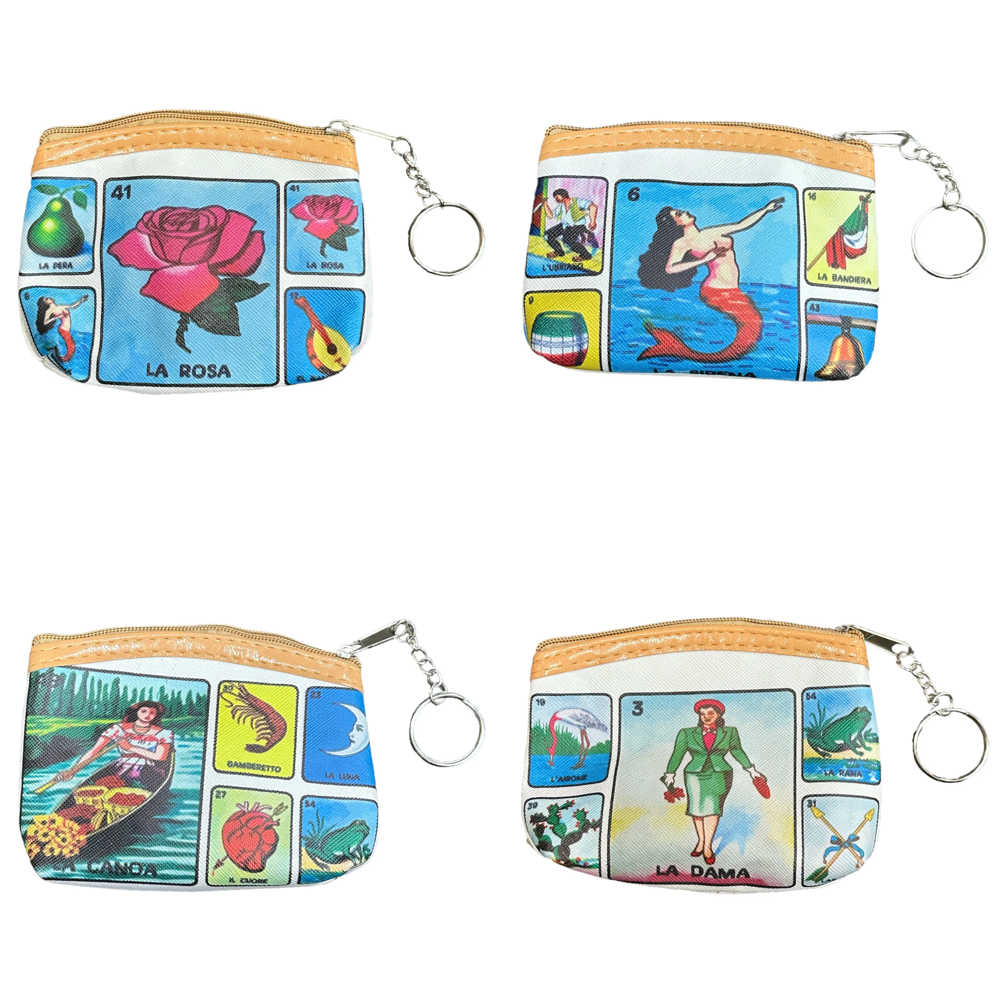 Mexican Loteria Coin Purse