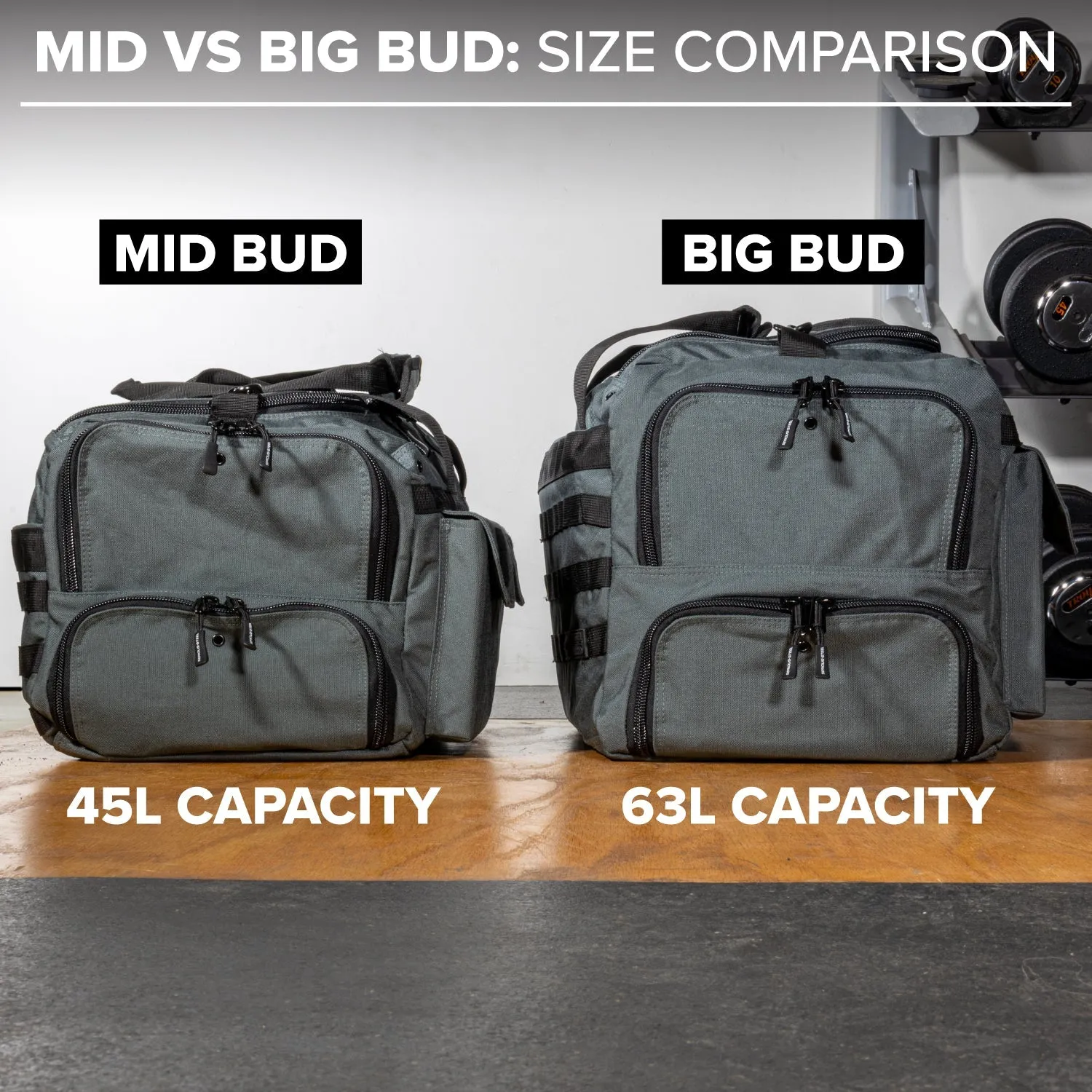 Mid Bud Duffel Bag (45L)