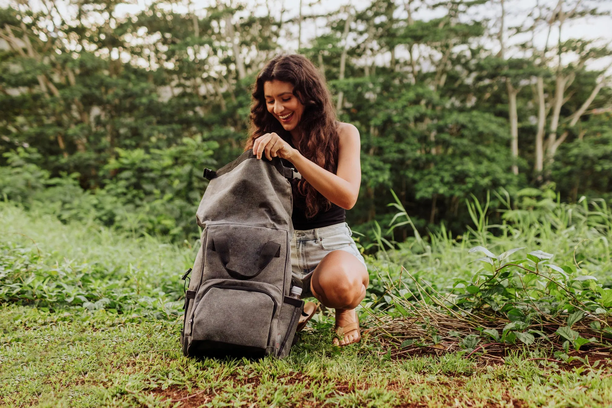 Minnesota Wild - On The Go Roll-Top Backpack Cooler