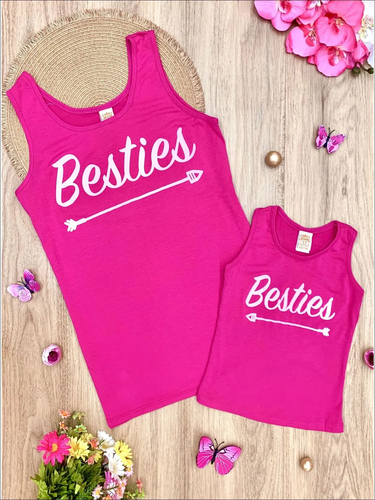 Mommy and Me Besties Tank Top