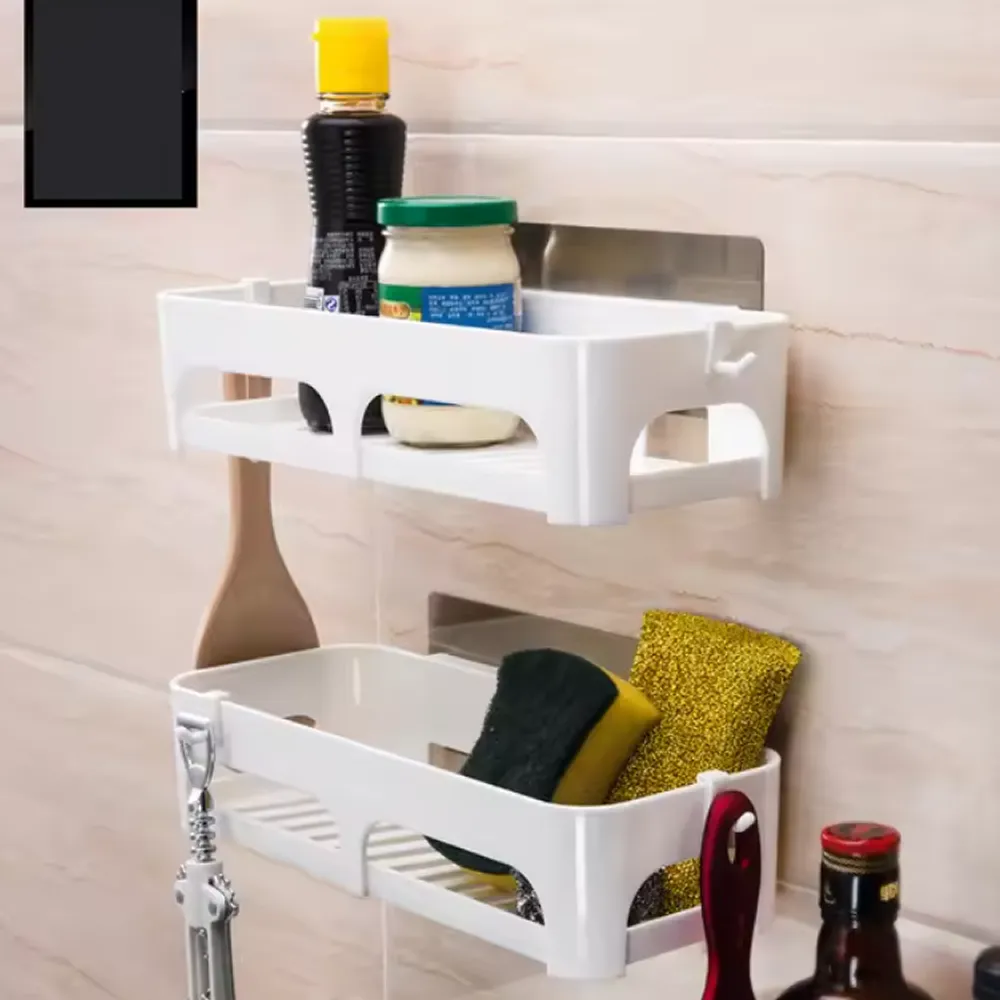 Multipurpose Bathroom Leachate Shelf Organizer Rack Sq-5048