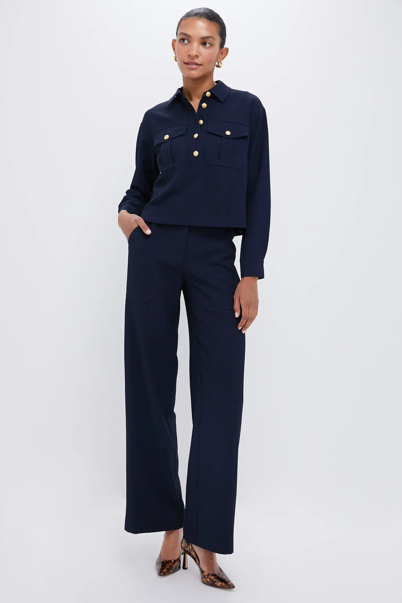 Navy Cole Pant