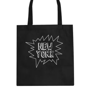 New York Bubble Quote Tote Bag