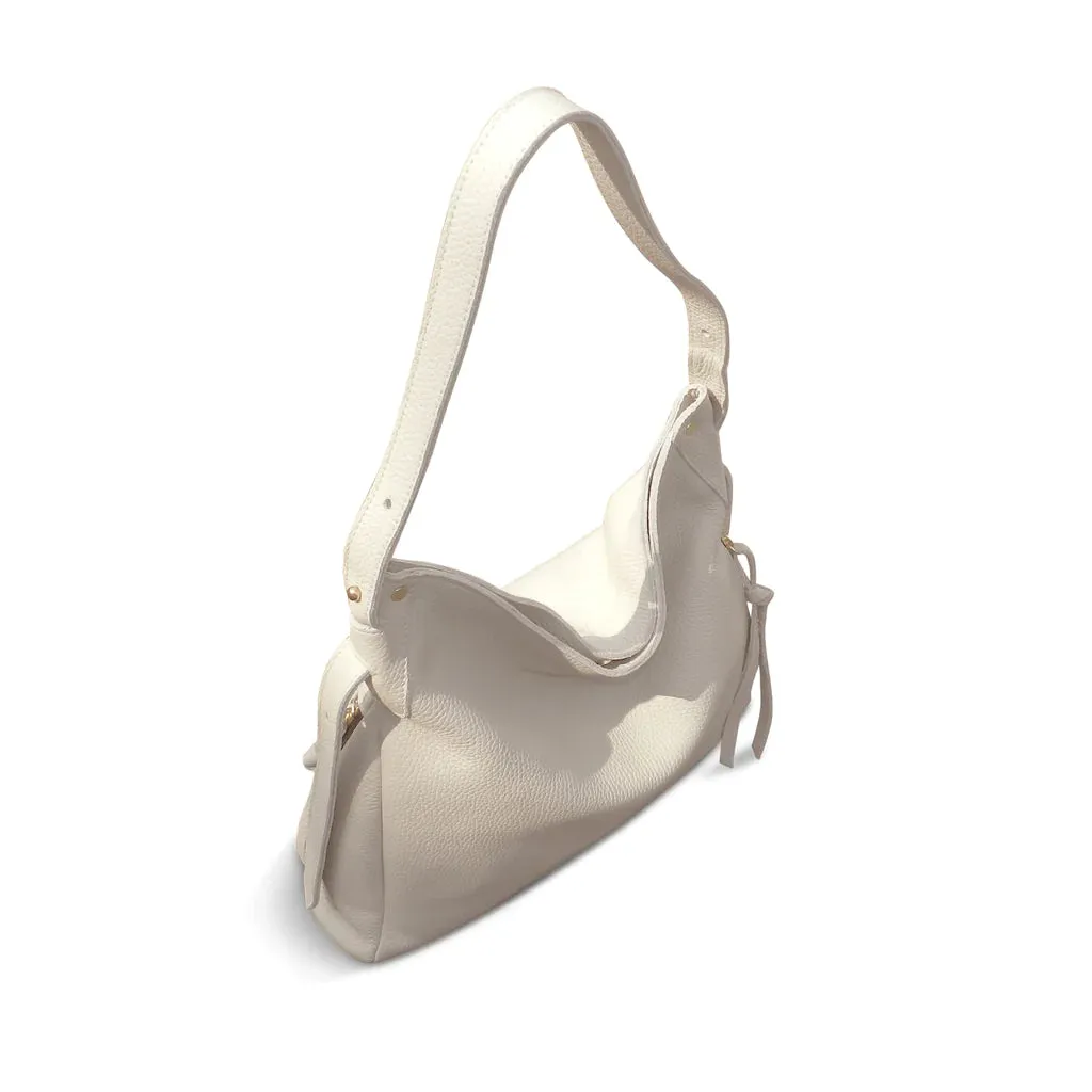 Oliveve Sophia Adjustable Hobo in Lamb