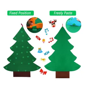 OurWarm DIY Felt Christmas Tree for Kids, 3ft Christmas Tree with 30pcs