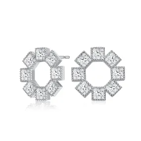 Palais Princess Bezel Earrings