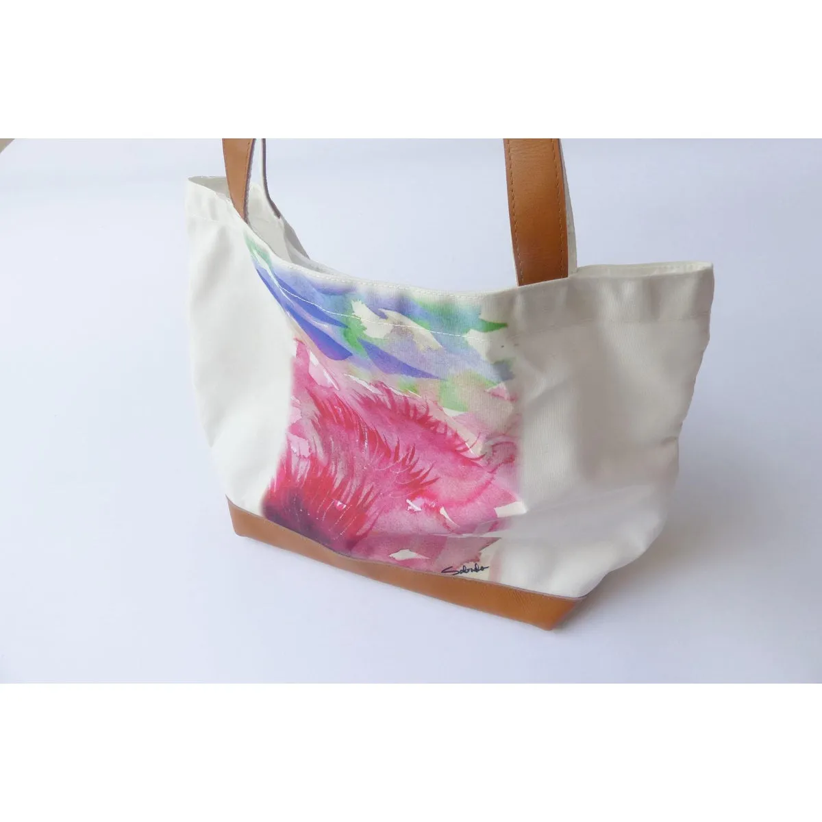 Pink Ginger Mini Tote Bag