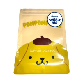 Pompompurin Reusable Storage Bag (4pcs Set, Rare Item)