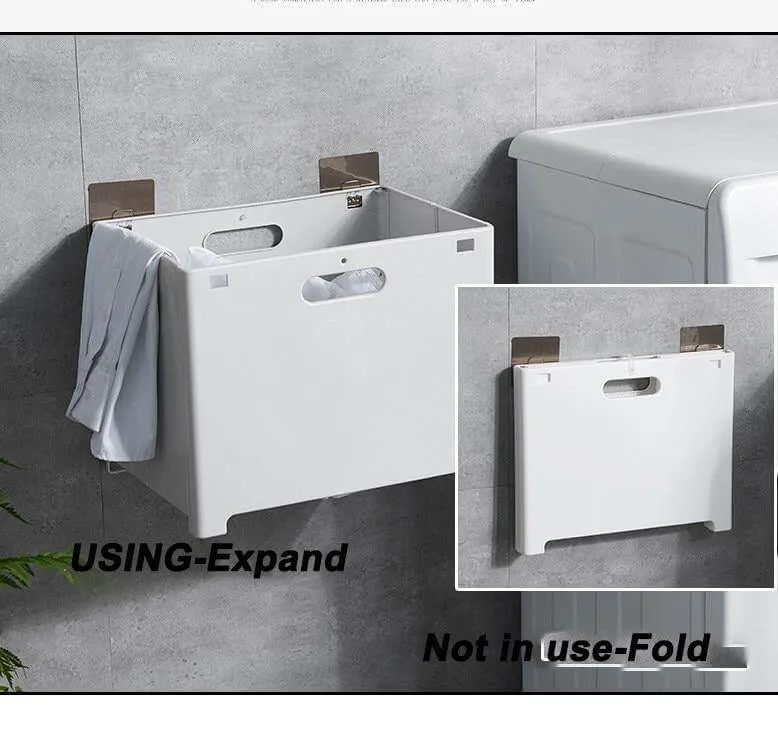 Portable Foldable Laundry Basket Organizer