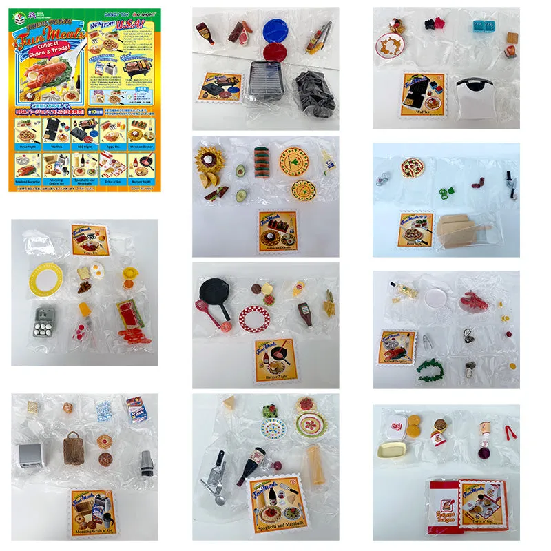 Rare 2006 Re-Ment Fun Meals (Sold Individually) <Free Shipping>