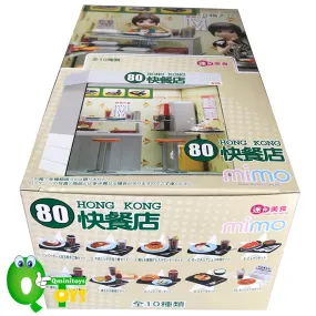 Rare 2011 Mimo 80's Hong Kong Fast Food Shop Full Set of 10 pcs <Free Shipping>