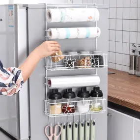 Refrigerator Hanging Side Storage Rack