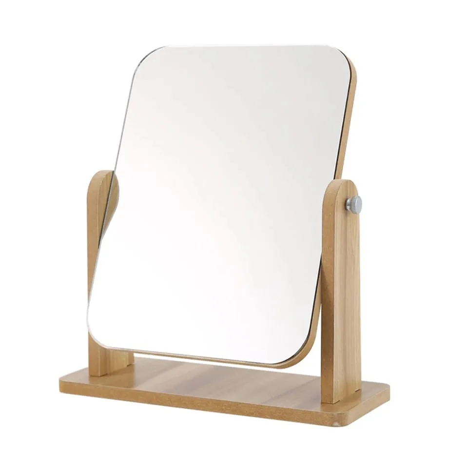 Rotatable Vanity Mirror-(5504)Wooden(SA2405-74