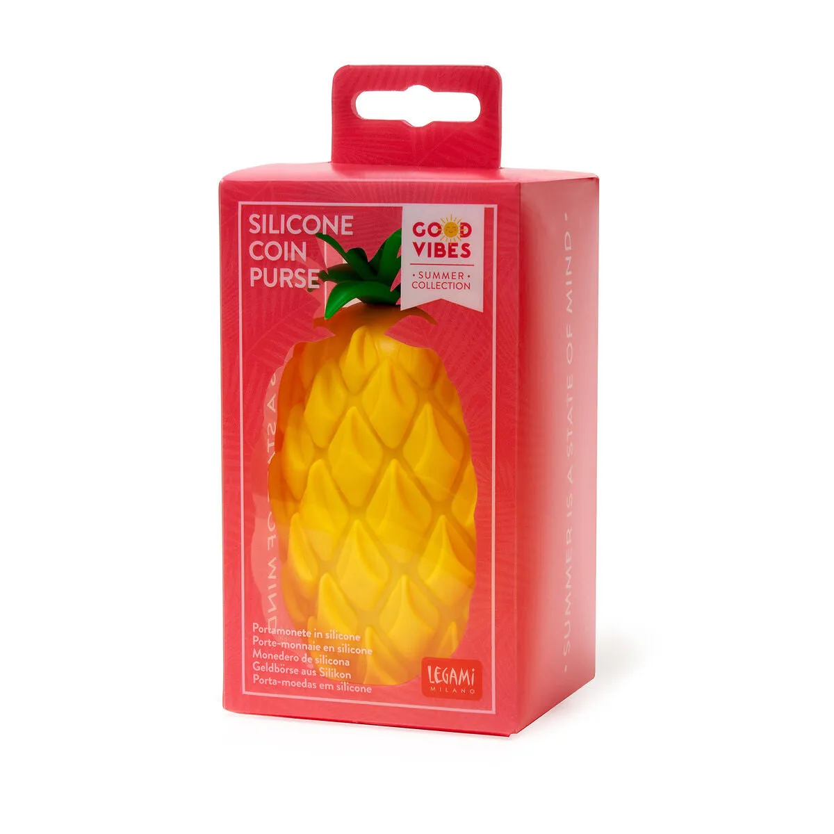 Silicone Coin Purse - Pineapple