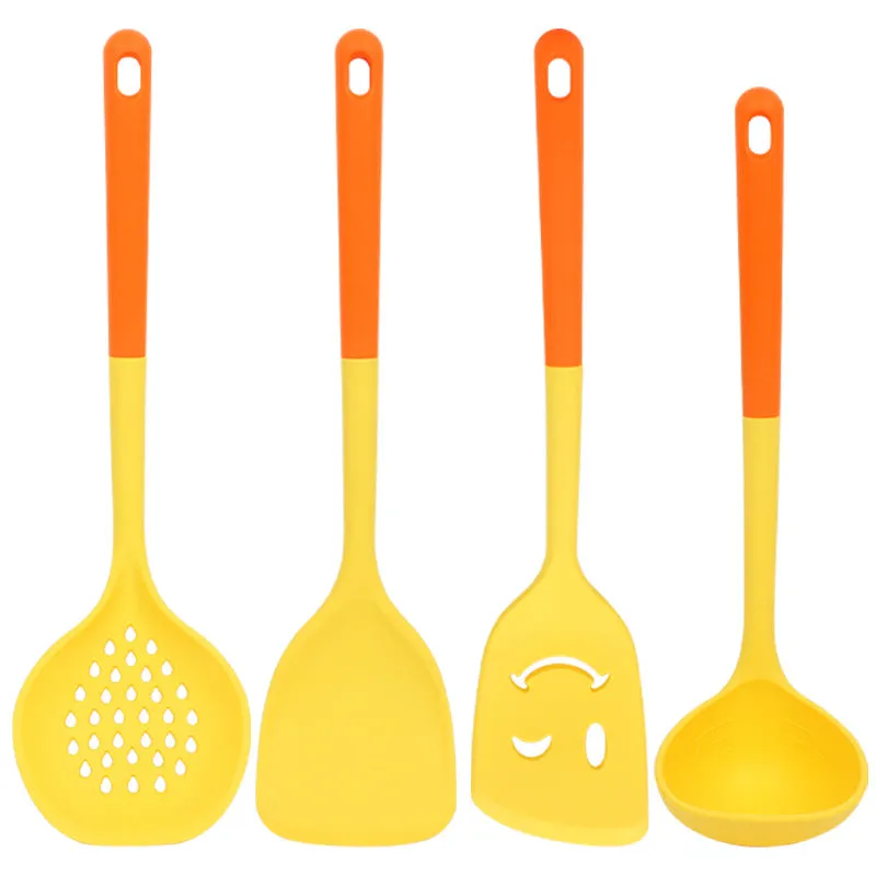 Silicone Cooking Utensils Set - Set of 4