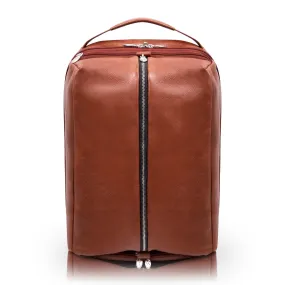 SOUTH SHORE | 17” Leather Overnight Laptop Backpack