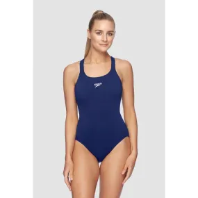 Speedo Womens Endurance  Medalist Swimsuit - Speedo Navy