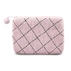 Stitch Diamond Design Coin Purse