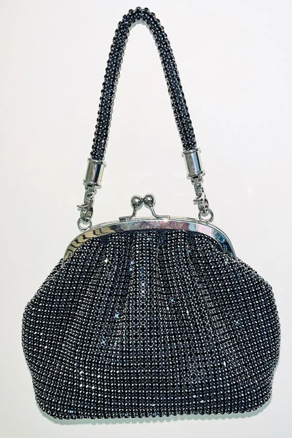 Stylish Sequin Glitter Rhinestones Evening Bag