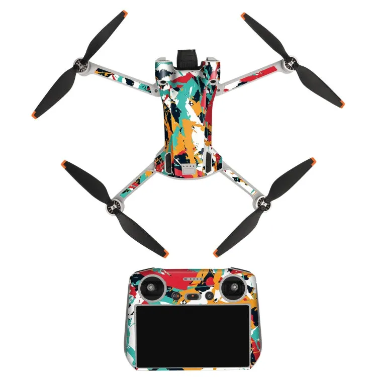 Sunnylife Drone Remote Control Protective Sticker For DJI Mini 3 Pro RC Version(Rhythm Graffiti)