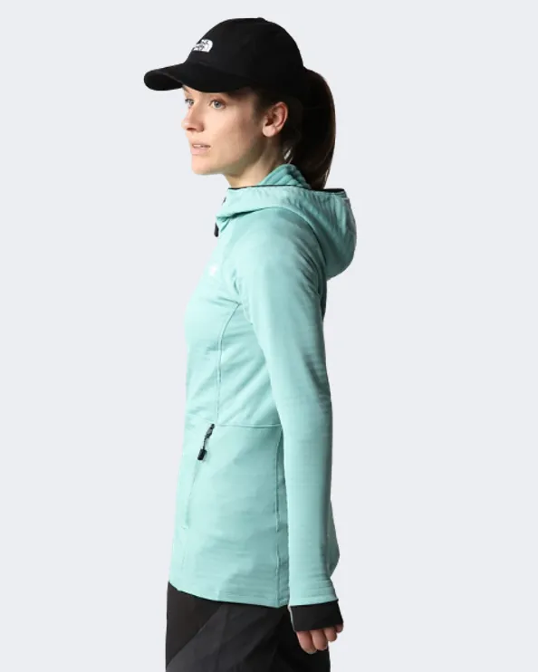 The North Face Circadian Fleece Women Hiking Hoody Wasabi Nf0A555M-79X