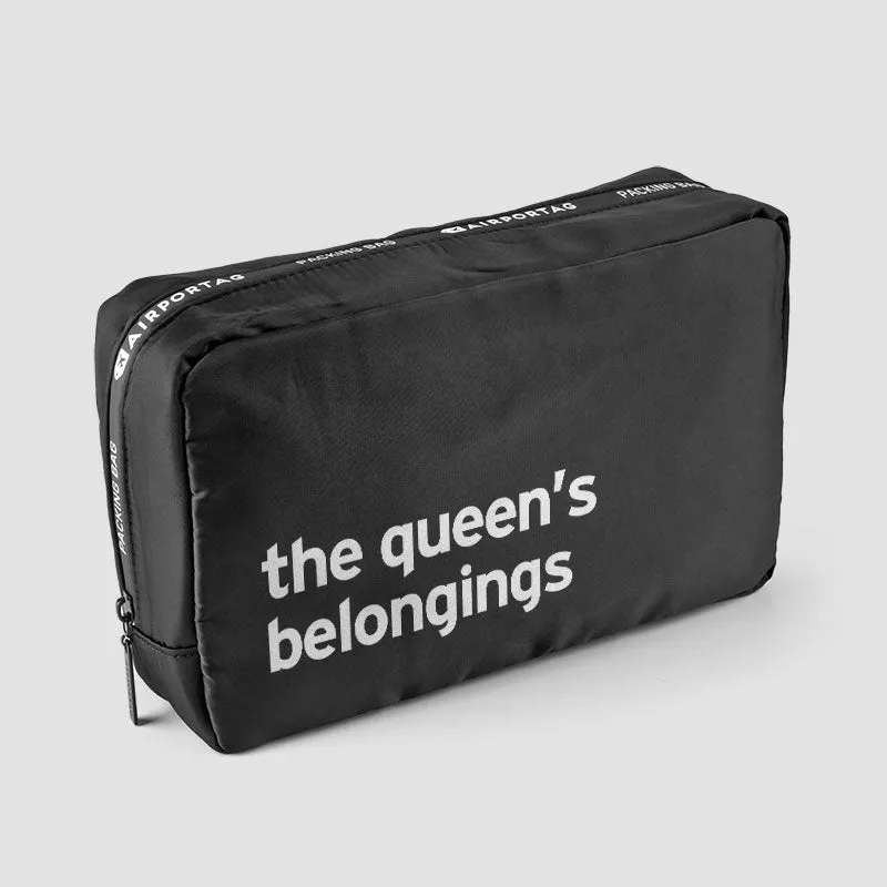 The Queen's Belongings - Packing Bag