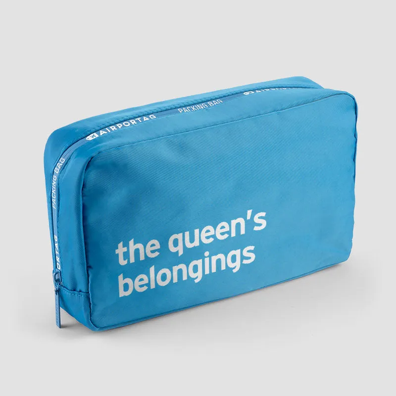 The Queen's Belongings - Packing Bag