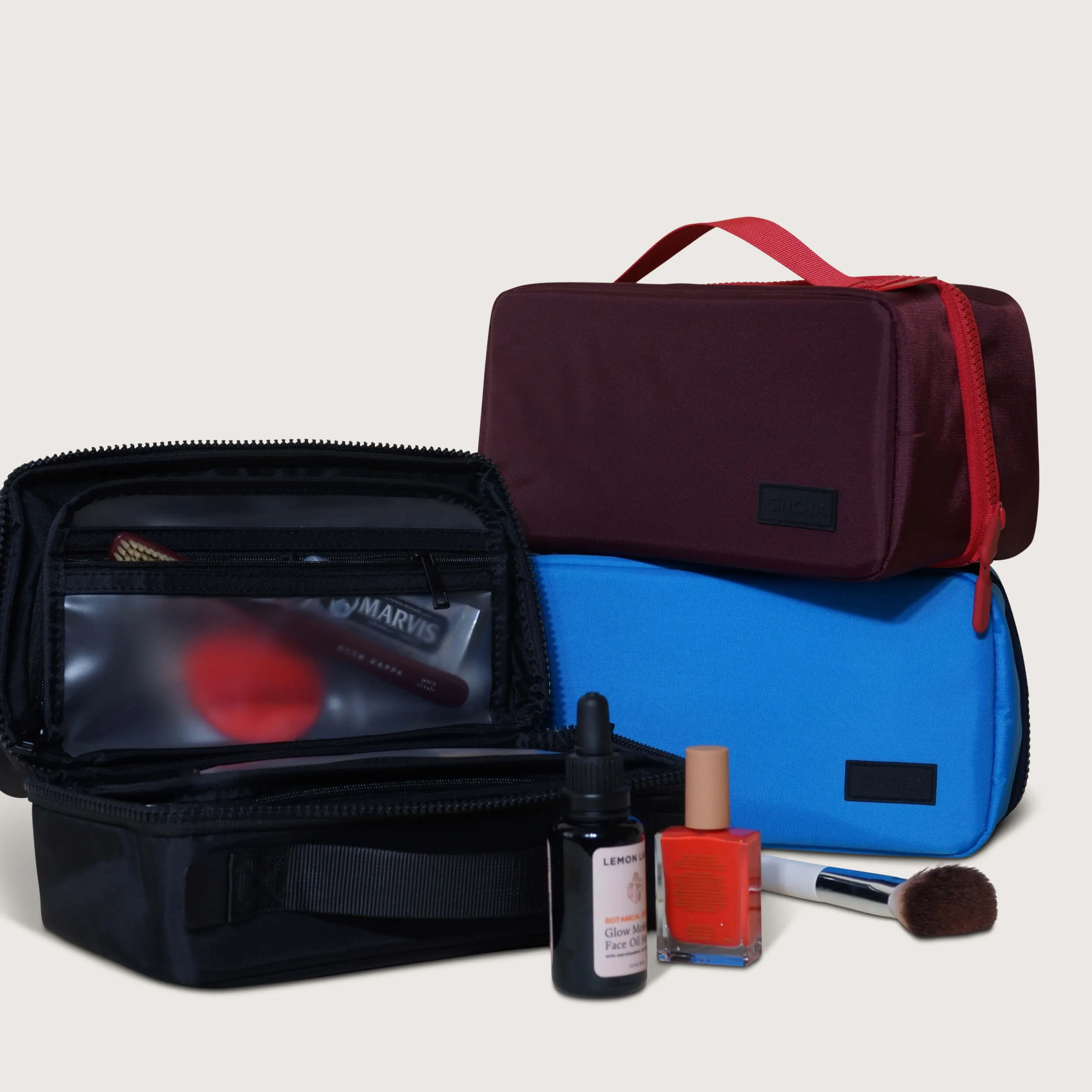 The Toiletry Bag - Merlot