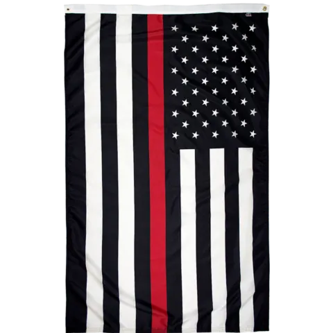 Thin Red Line American Flag