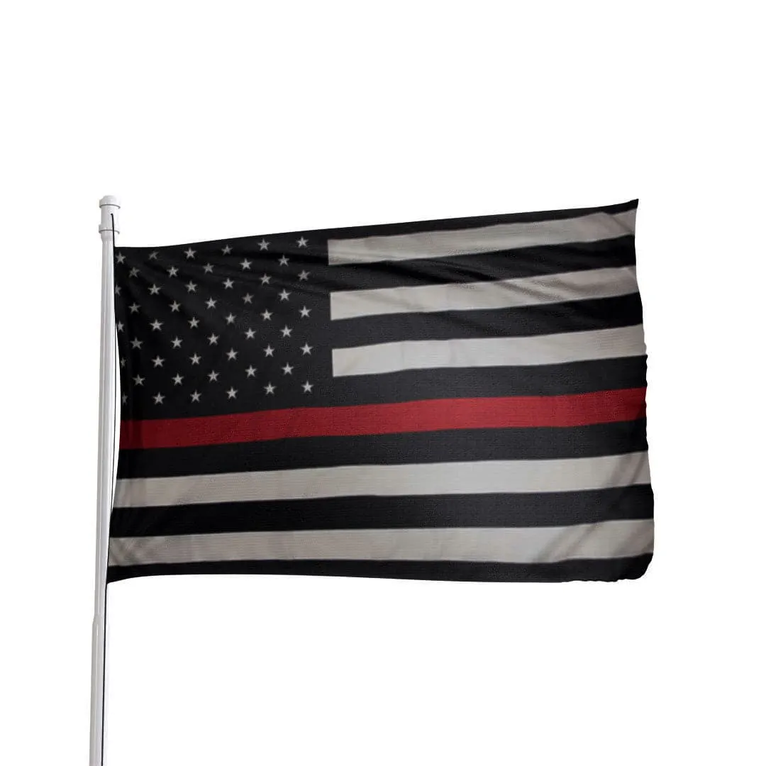 Thin Red Line American Flag