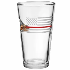 Thin Red Line Pint Glass