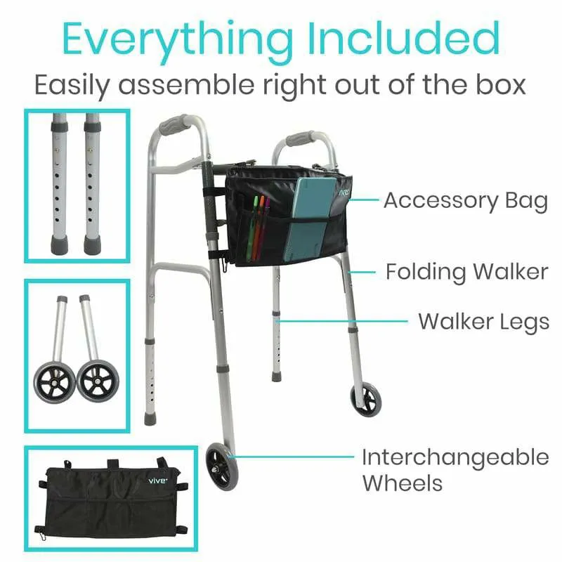 Vive Health Mobility Folding Walker