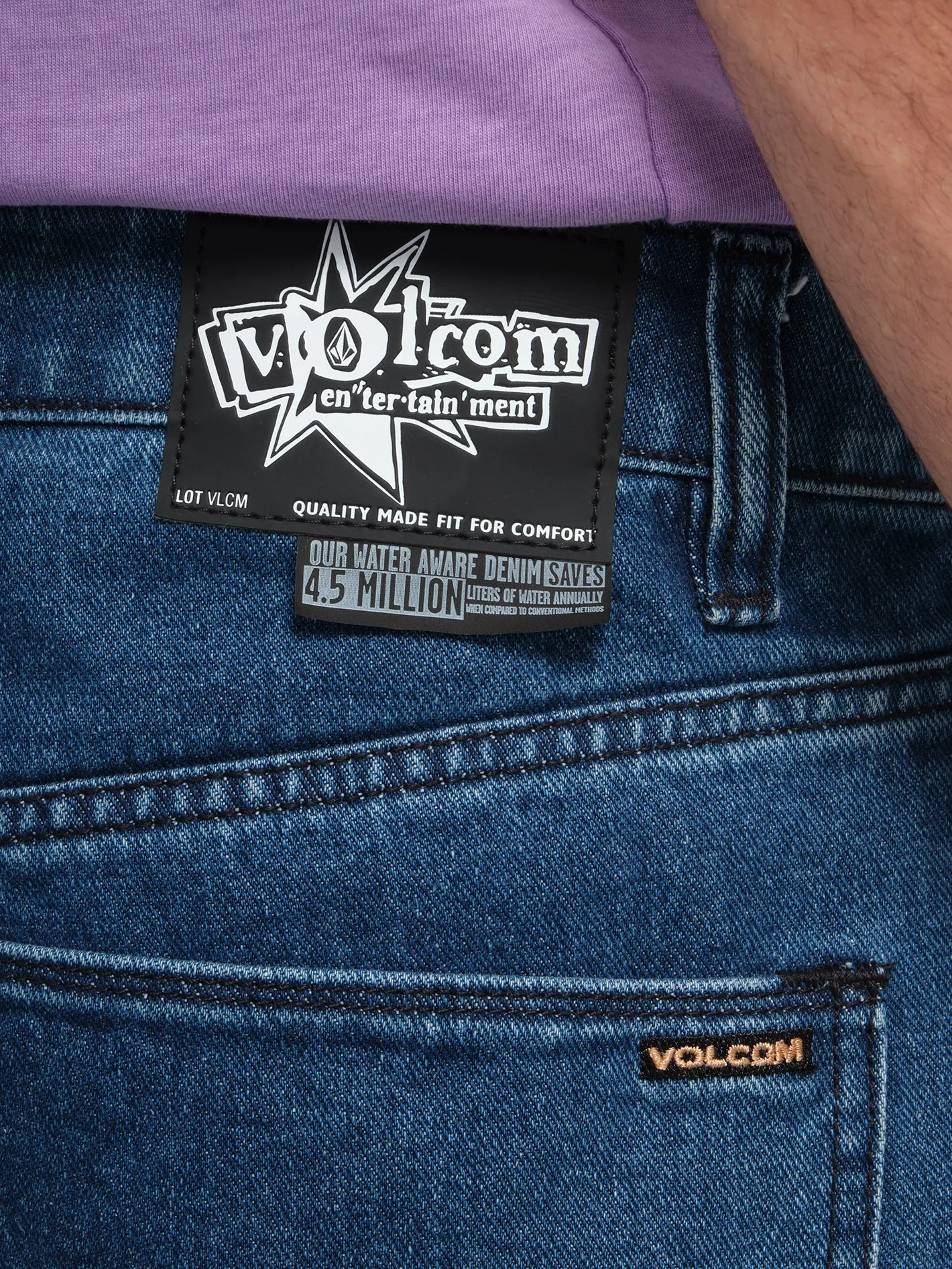 Volcom Ent Noa Deane Jeans - LAGUNA BLUE