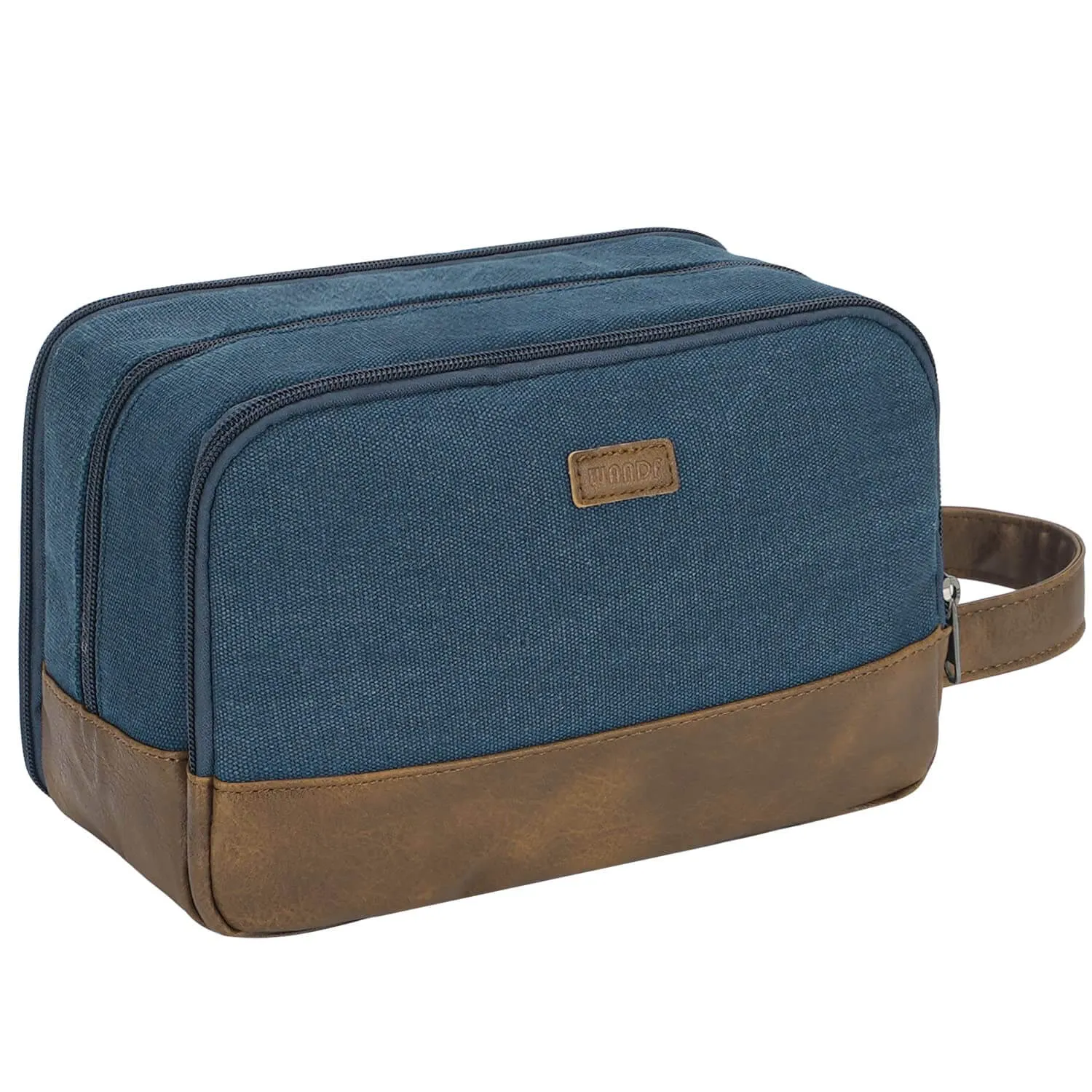 WANDF Canvas Travel Toiletry Bag Mens