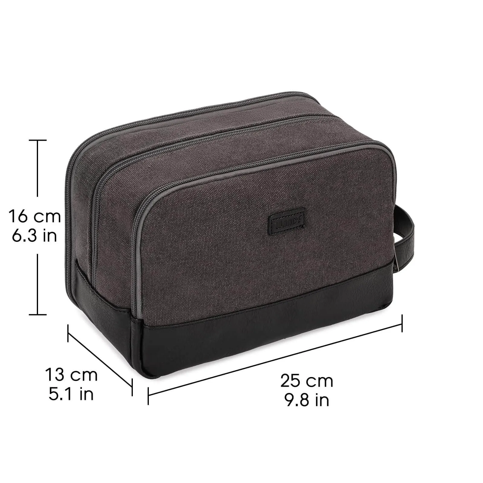 WANDF Canvas Travel Toiletry Bag Mens