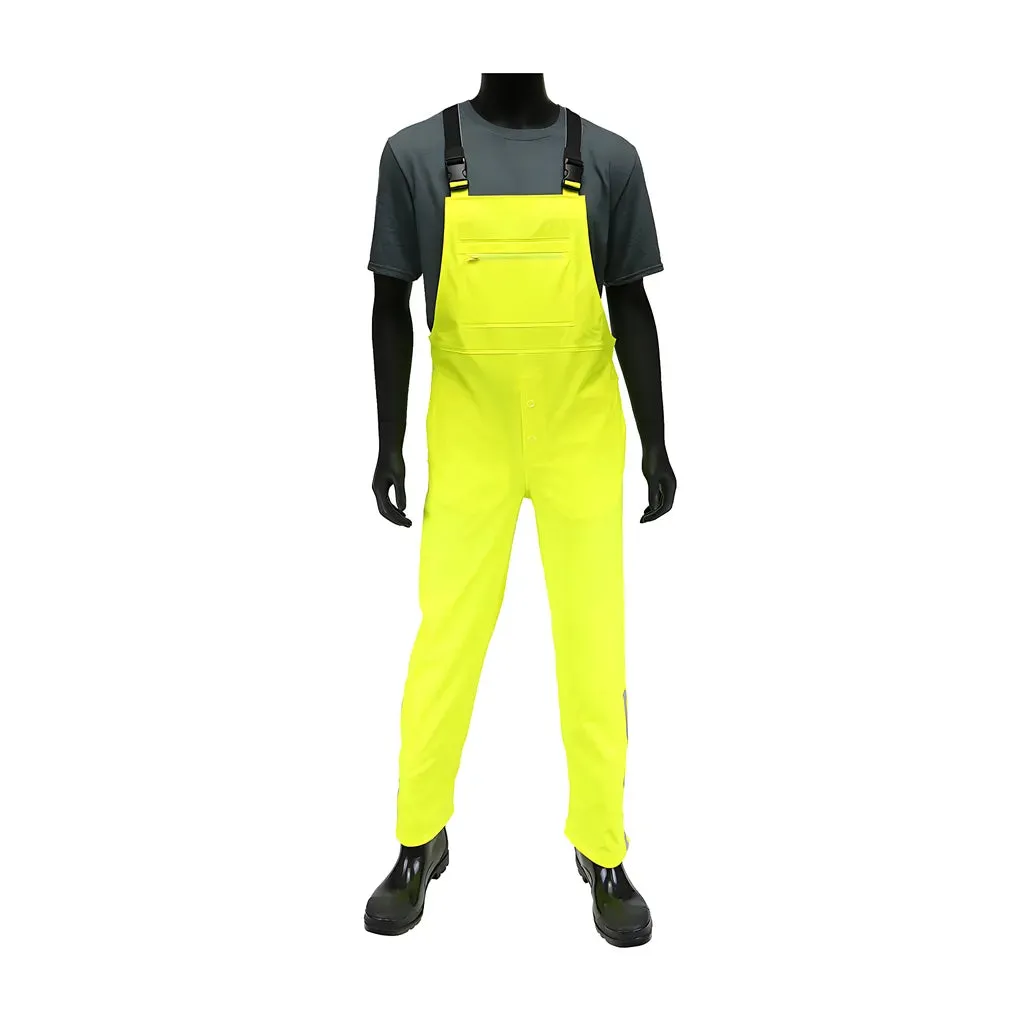 West Chester 4540B/L Hi-Vis Stretch Bib Overalls