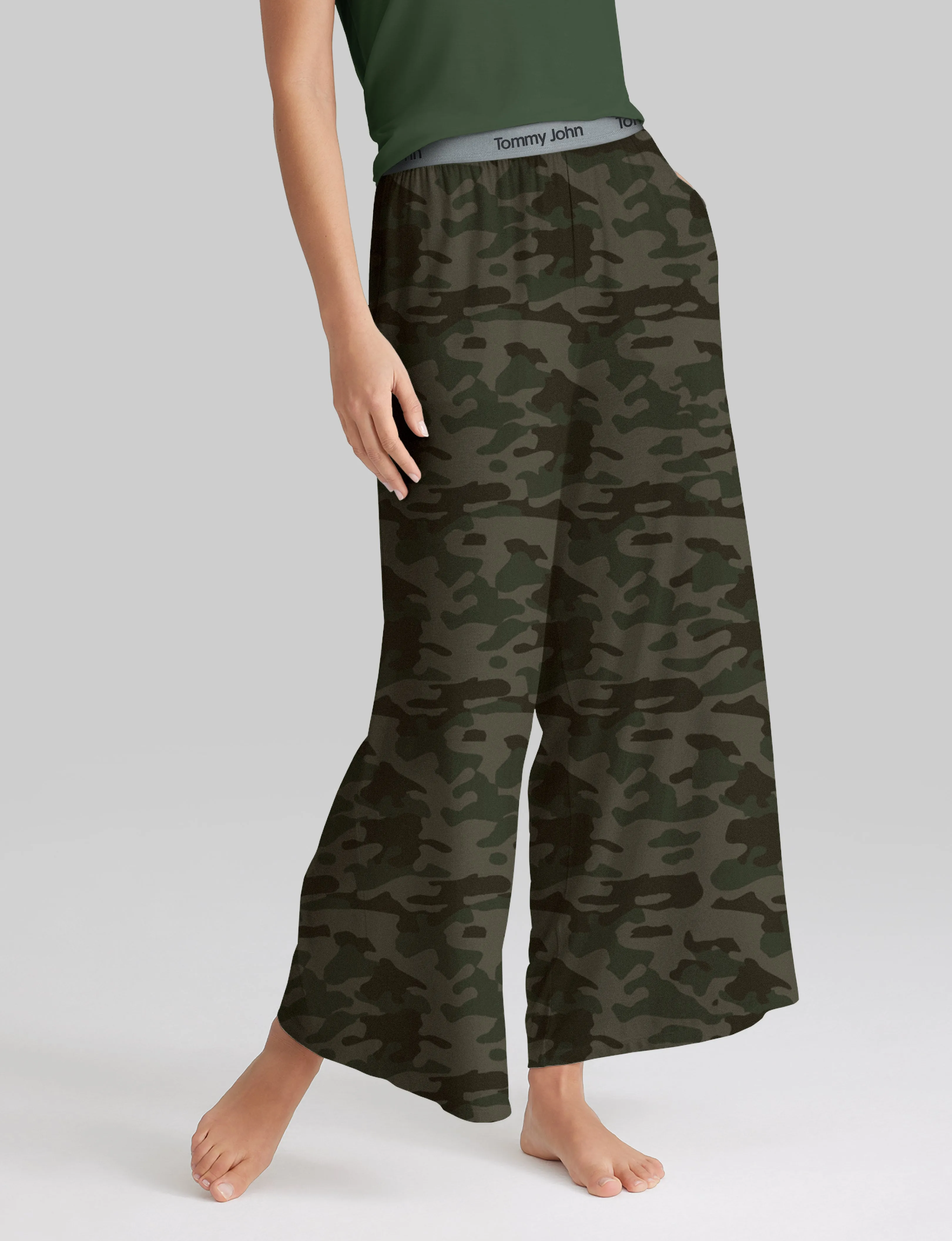 Women's Second Skin Wide-Leg Sleep Pant